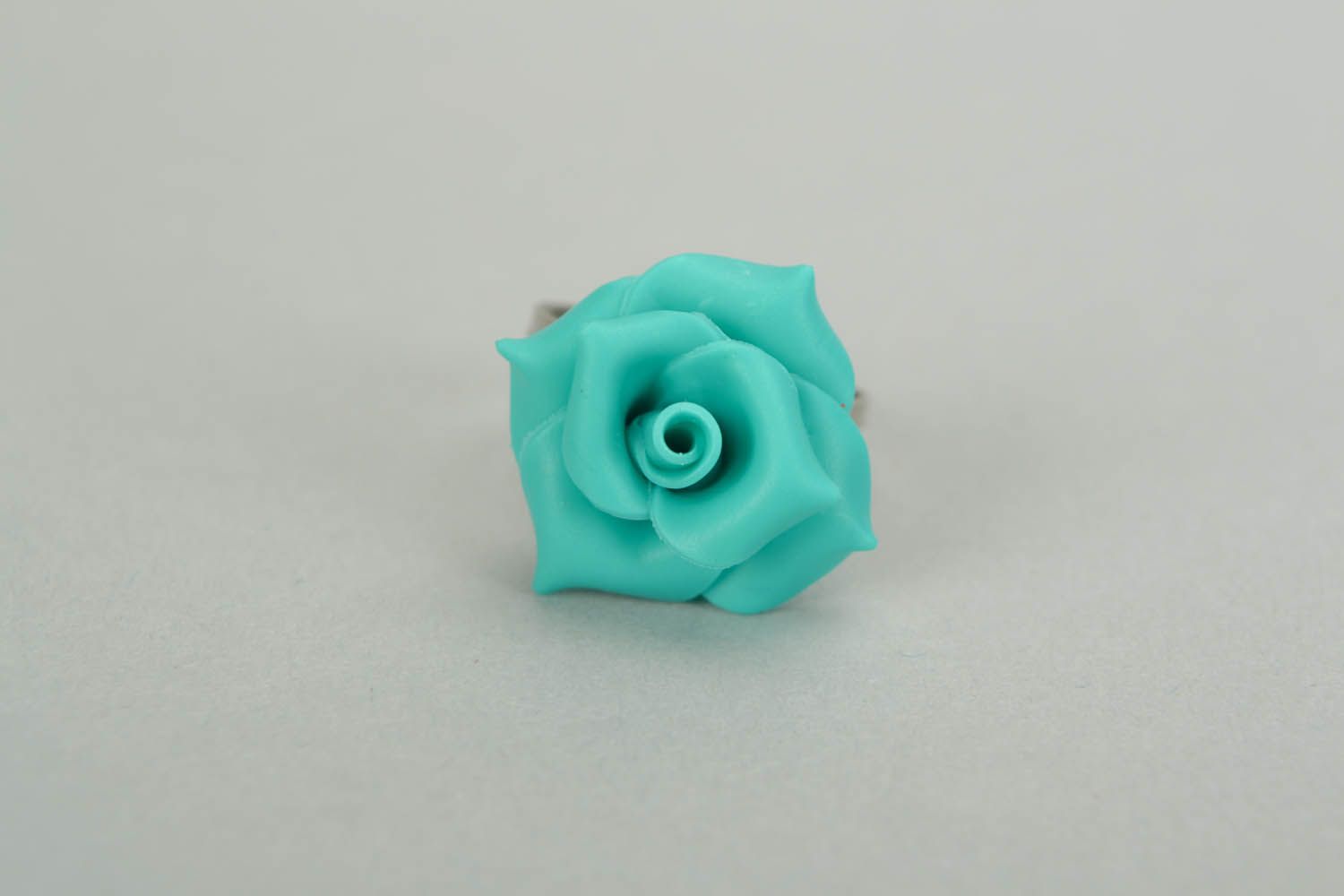Кольцо Нежная роза фото 2