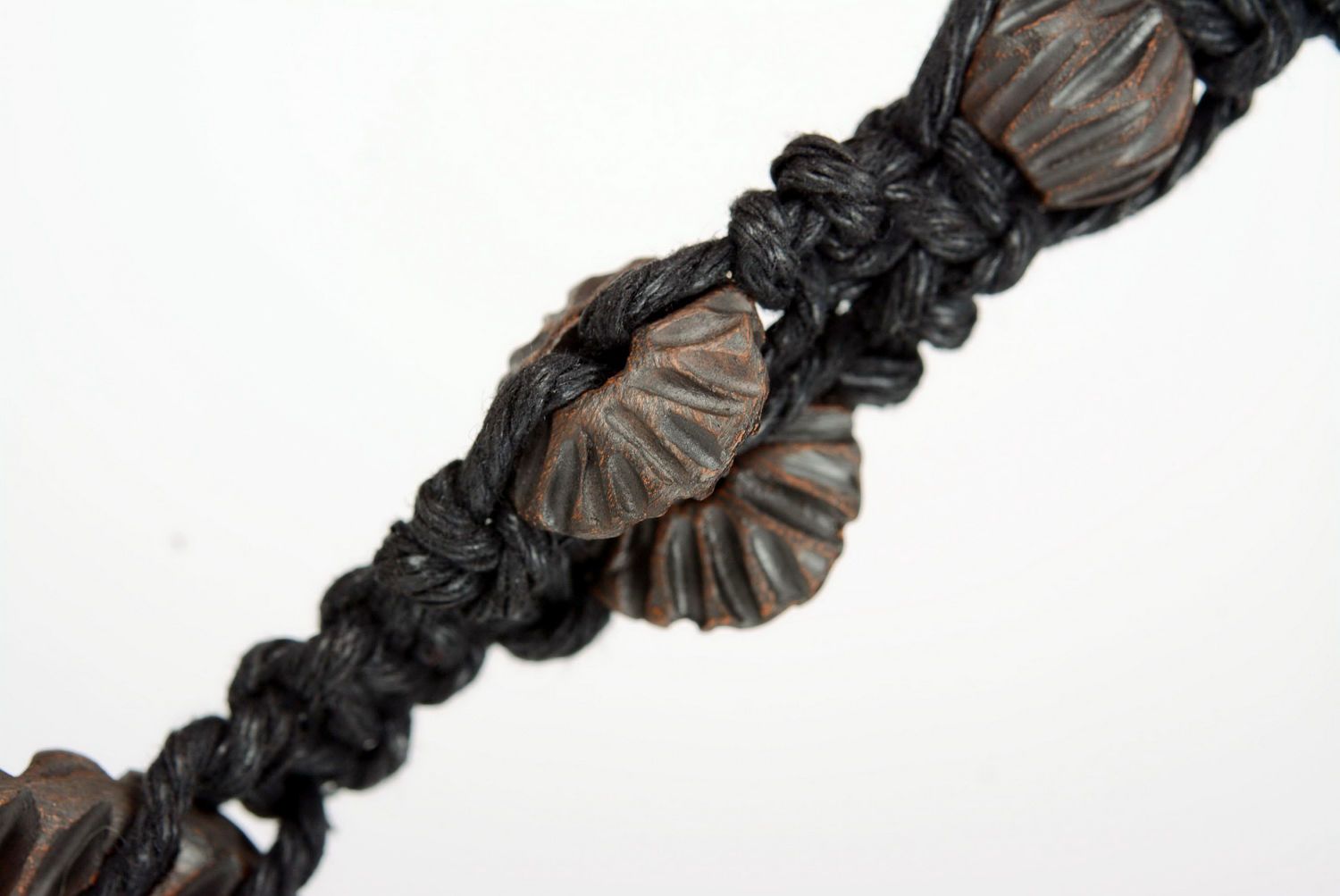 Belt braided from cotton photo 3