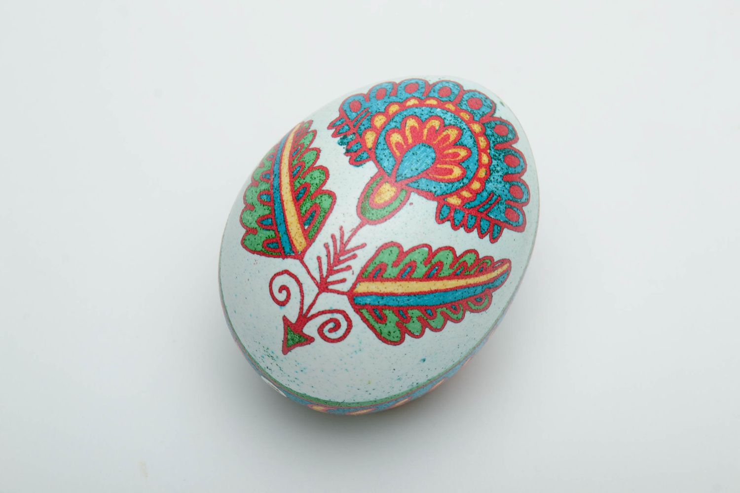 Пасхальное яйцо ручной работы с росписью  фото 2