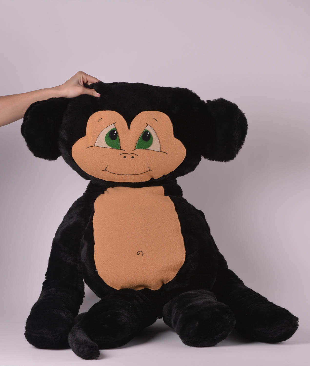 Игрушка обезьянка ручной работы детская игрушка меховая мягкая игрушка фото 1