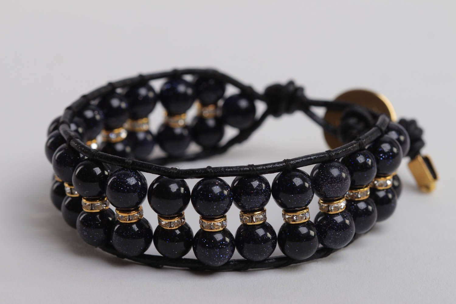 Beautiful handmade wrist bracelet designs gemstone bead bracelet gifts for her photo 3