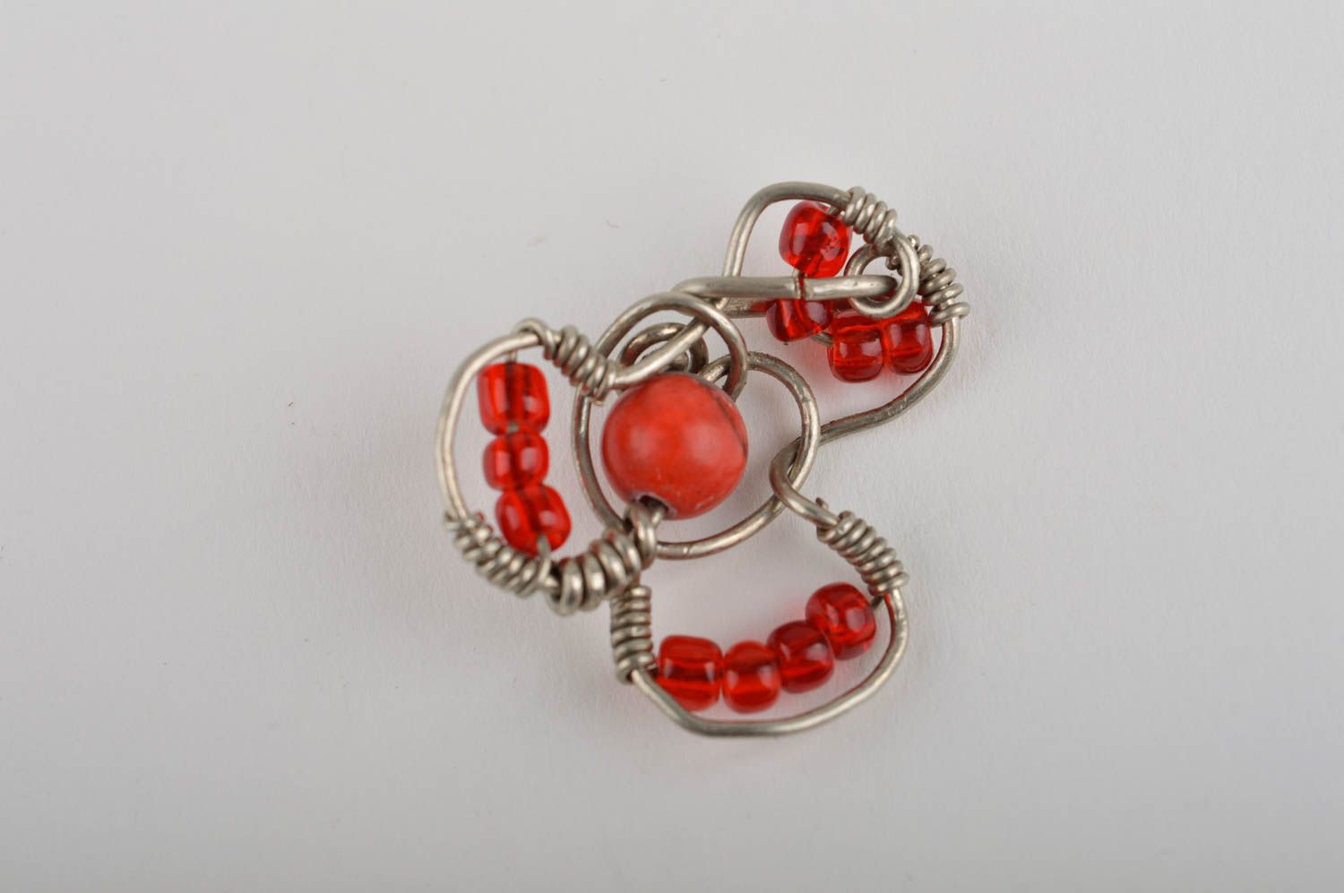 Gemstone necklace metal pendant necklace fashion jewelry designer accessories photo 3