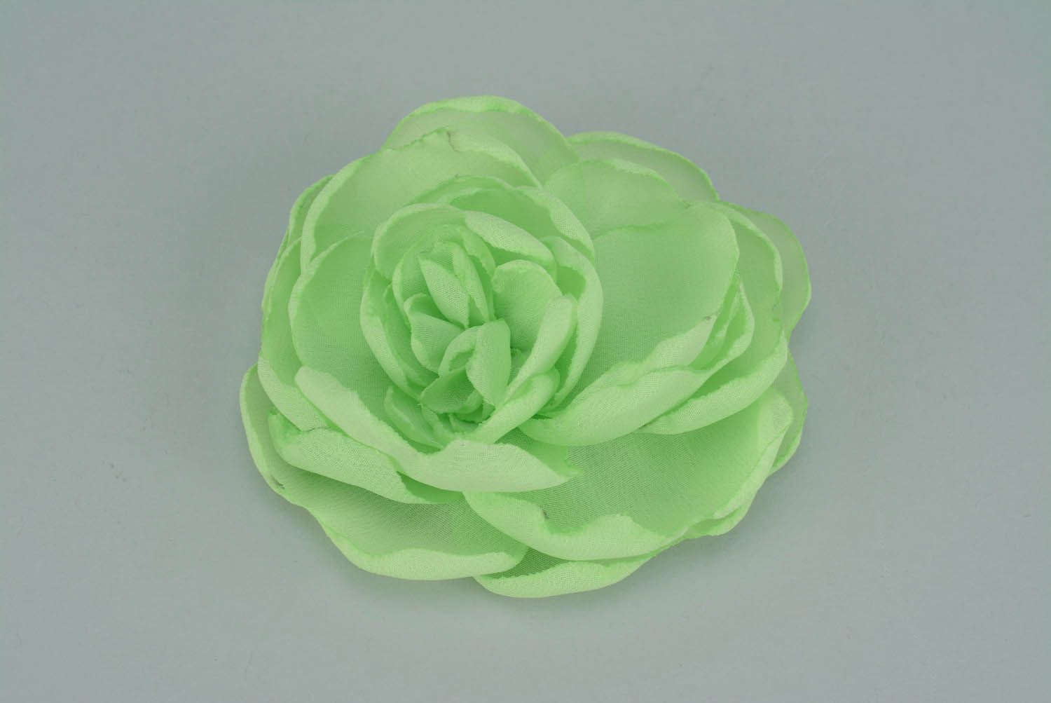 Brooch hairpin in the shape of a flower photo 1