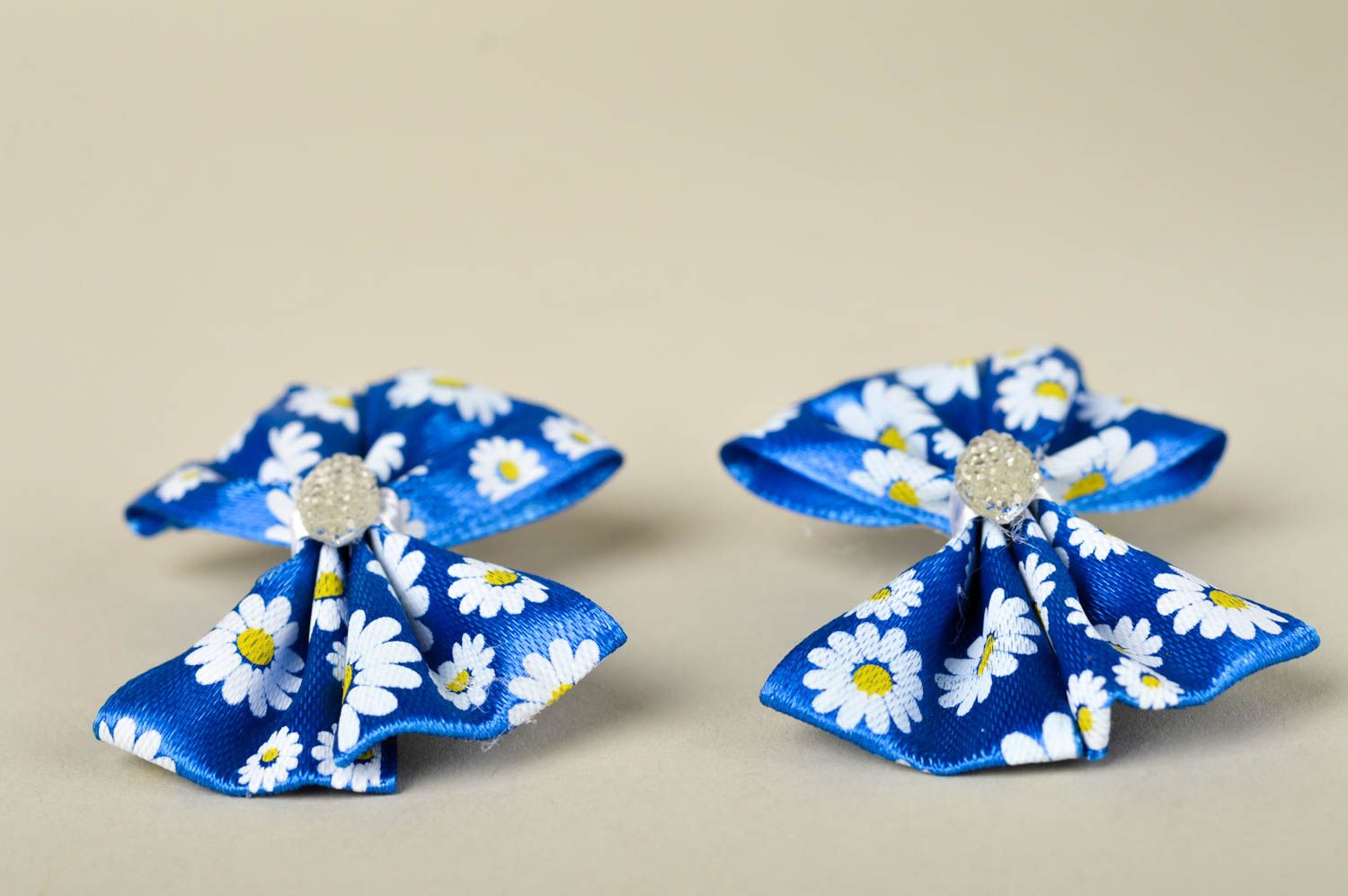 Dos pinzas de pelo artesanales accesorios para niñas regalos originales foto 4