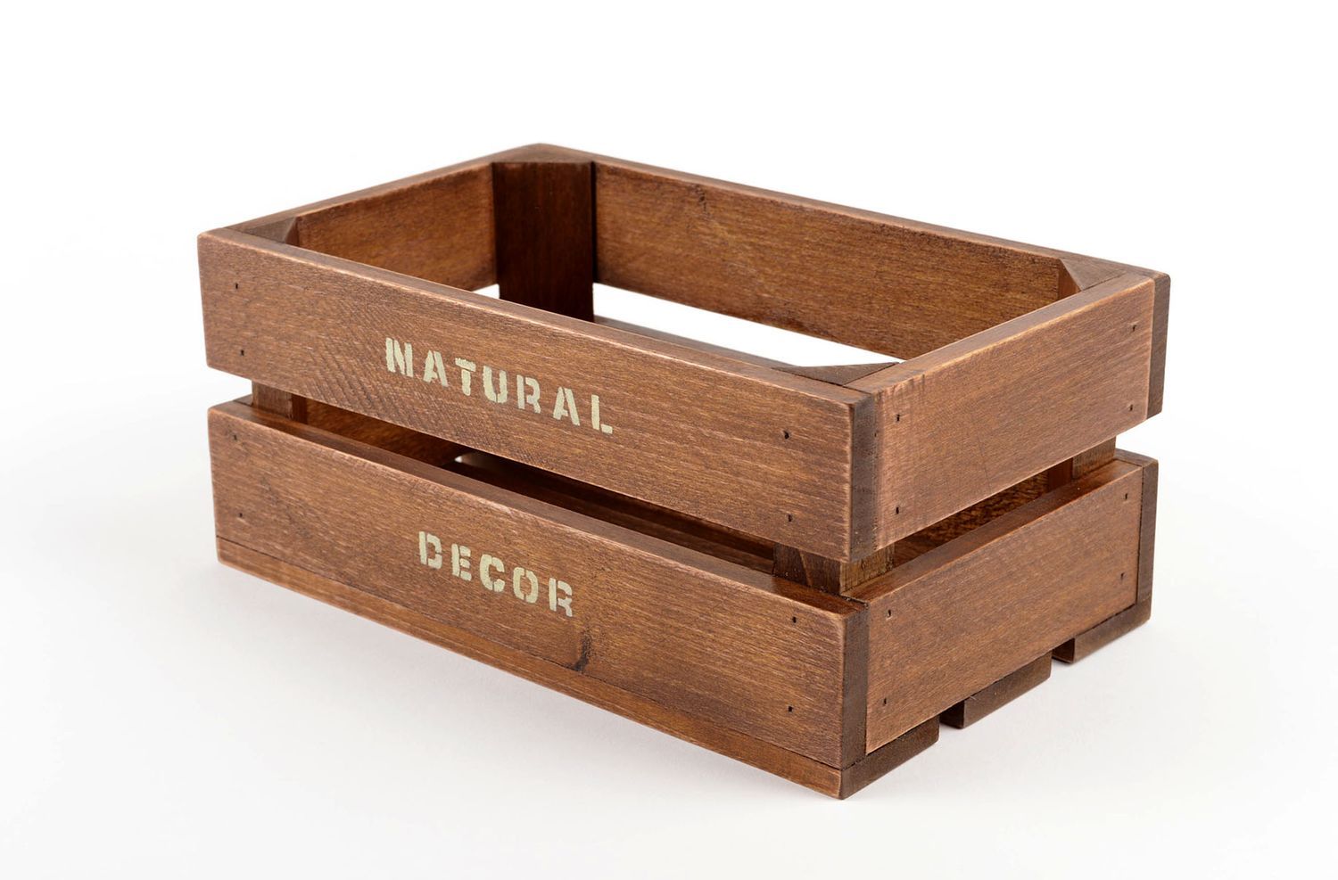 Подарочная деревянная коробка ручной работы ящик из дерева предмет декора фото 2