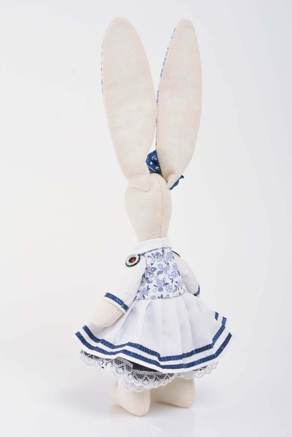 Muñeco de peluche hecho a mano original para niños decorativo conejo bonito foto 4