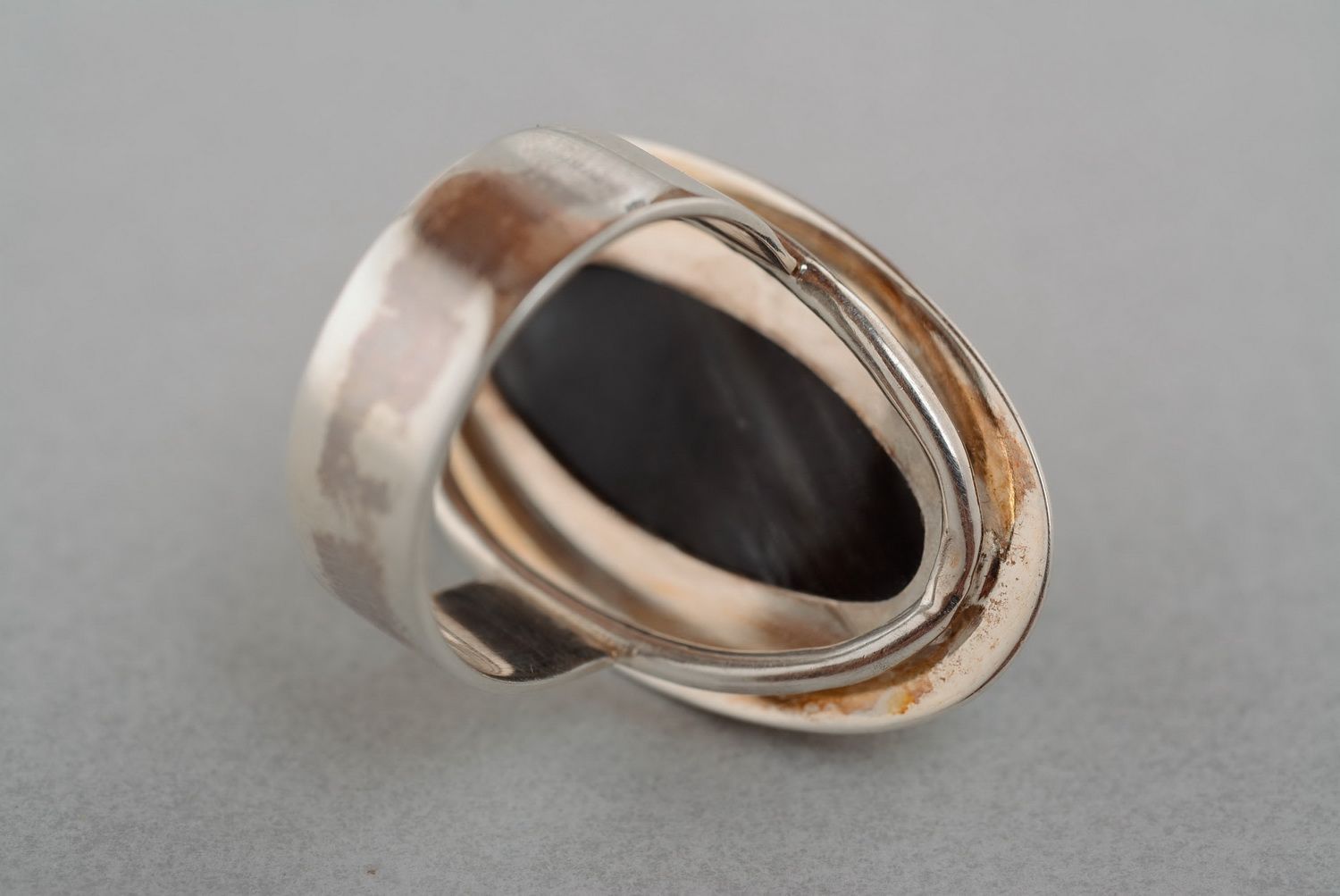 Ring with a horn photo 5