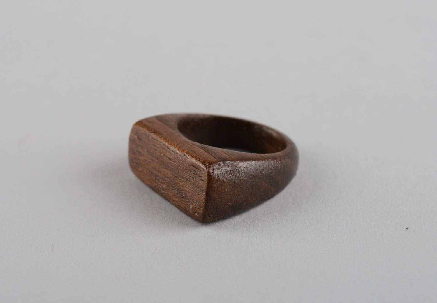 Кольцо ручной работы кольцо для девушек очень необычное изделие из дерева фото 8