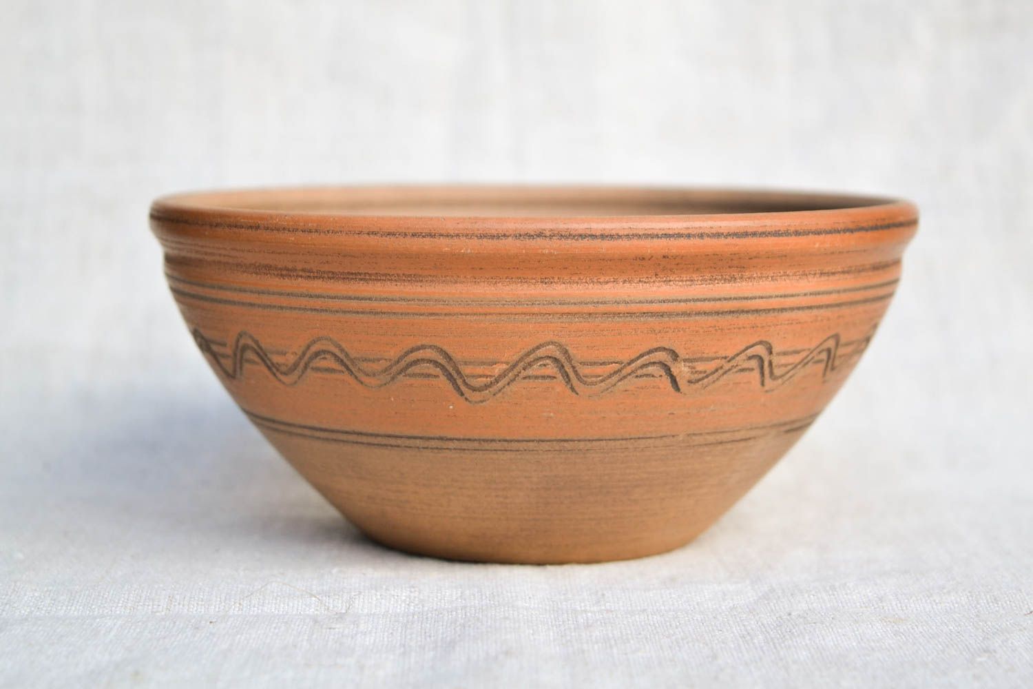 6 8 oz handmade ceramic Italian style cereal bowl 0,71 lb photo 3