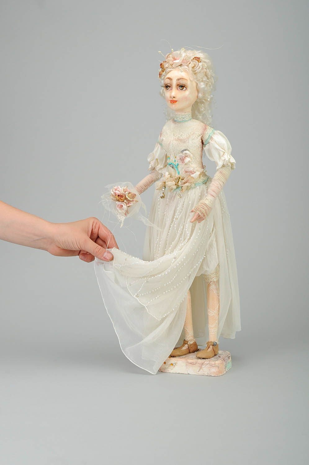 Авторская кукла Французская невеста фото 2