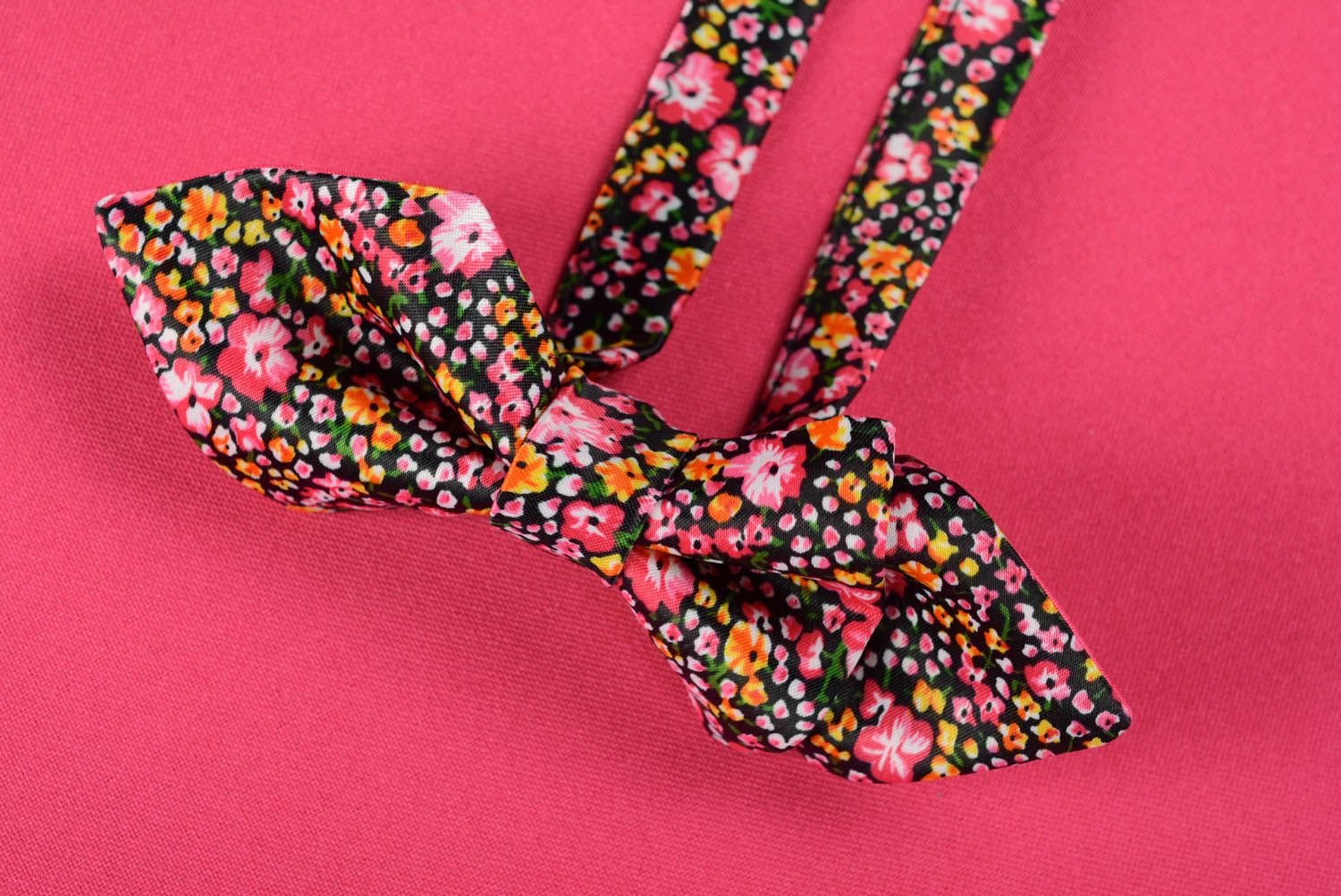 Bow tie Pink Field photo 3