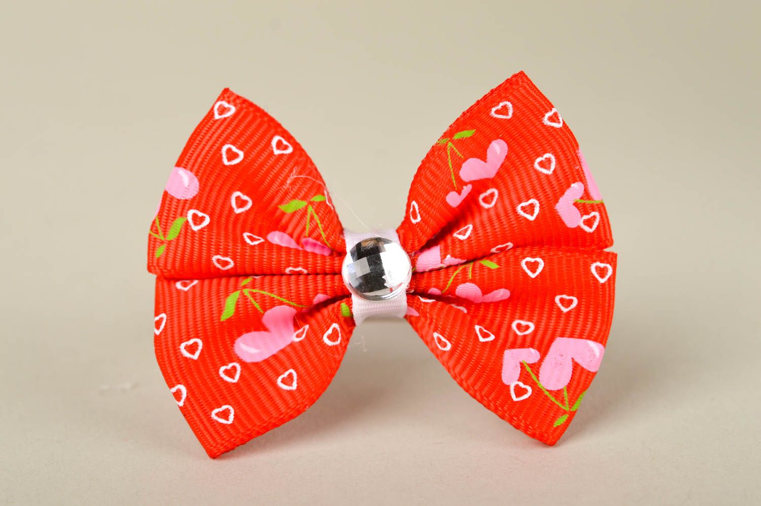 Handmade designer tender accessory hair tie for kids unusual festive hair tie photo 2