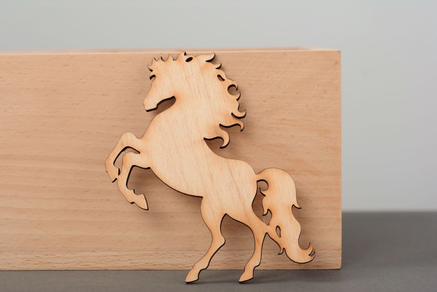 Plywood chipboard Horse photo 5
