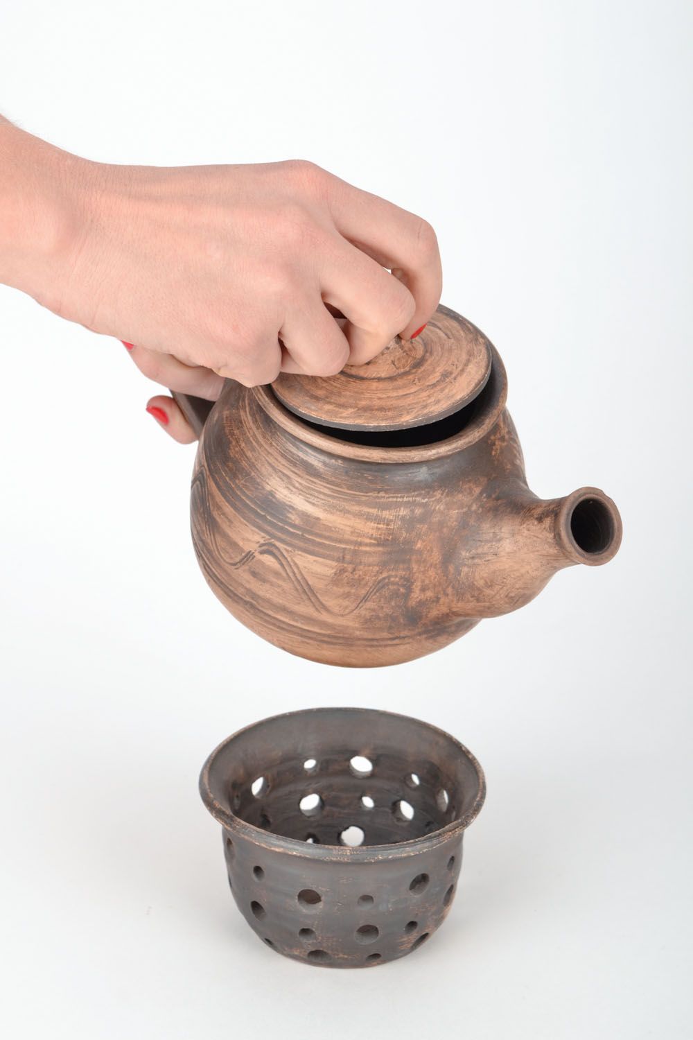 Керамический чайник с подогревом фото 2