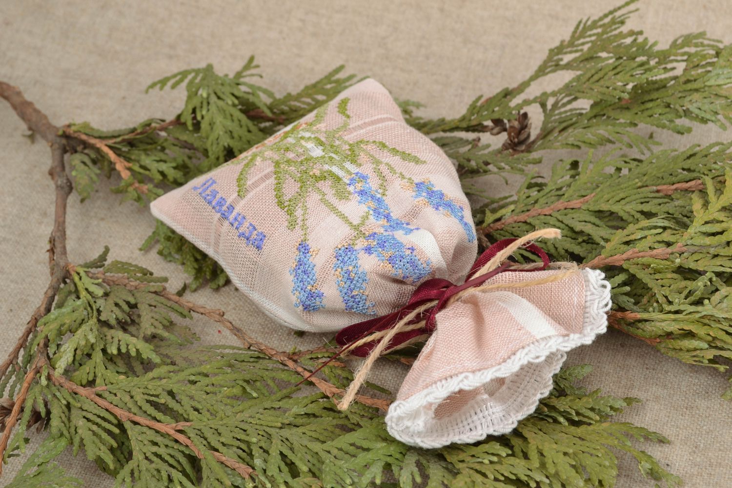 Scented bag with herbs photo 1