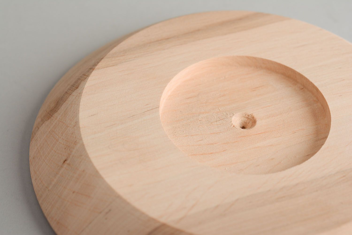 Тарелка ручной работы из дерева  фото 5