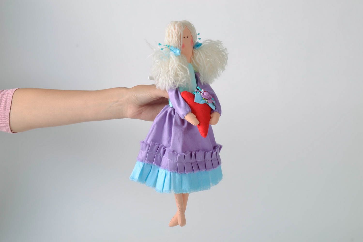 Мягкая кукла Ангел фото 4