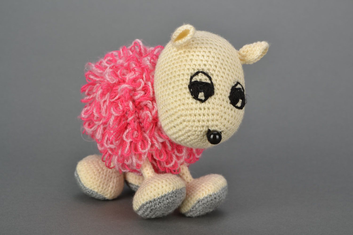 Crochet soft toy Sheep photo 1