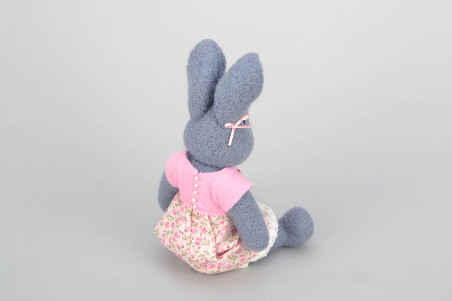 Handmade soft toy Rabbit photo 4