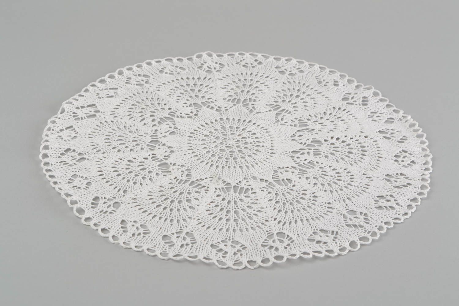 Handgemachte Stoffserviette weiß Tisch Dekor Serviette Baumwolle schön für Haus foto 5