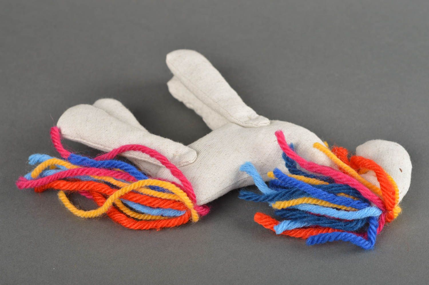 Игрушка лошадка ручной работы детская игрушка из ткани мягкая игрушка красивая фото 5