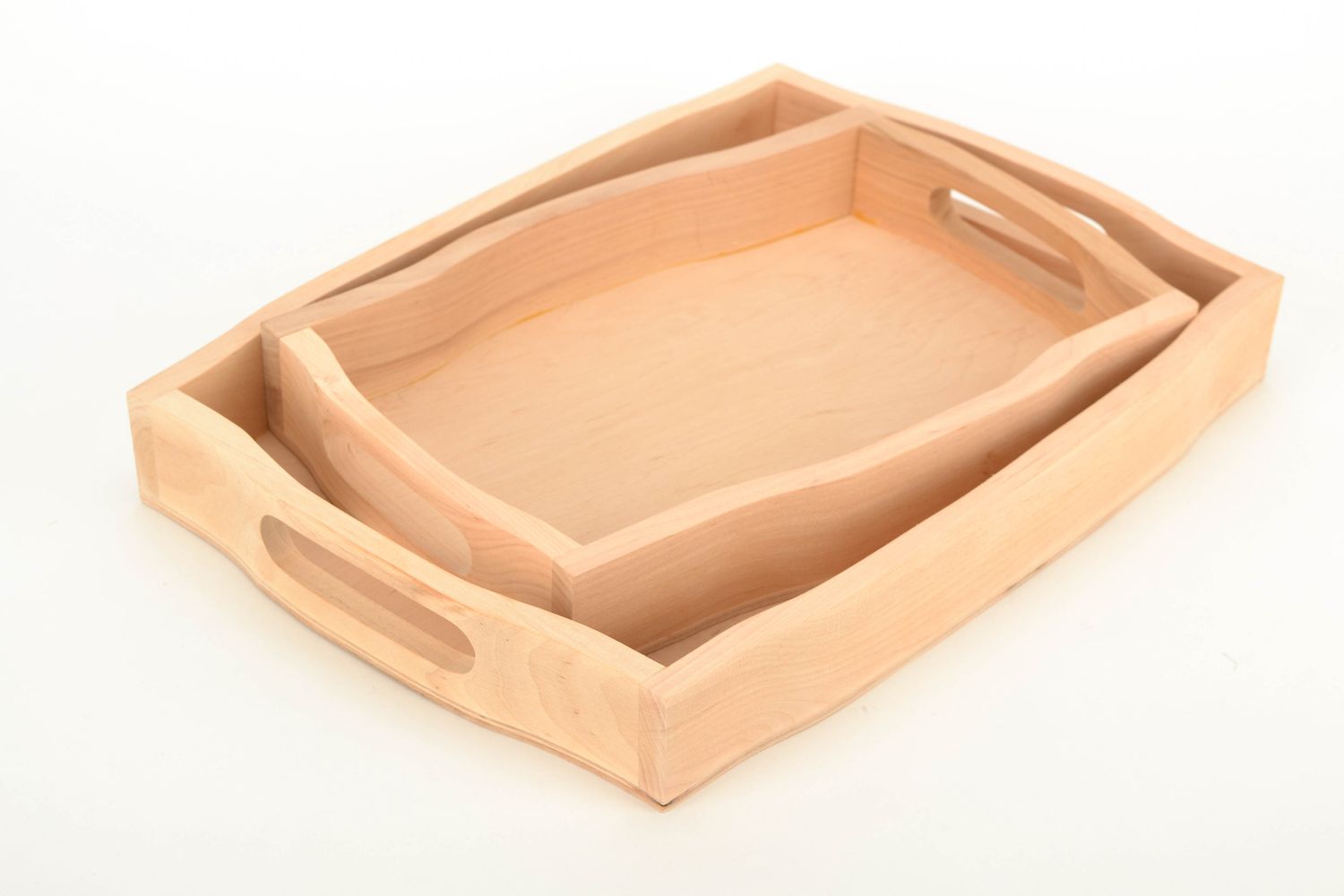 Craft blank for creative work Wooden Tray photo 3