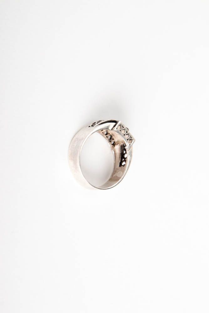 Мужское серебряное кольцо ручной работы ювелирная бижутерия перстень мужской  фото 3