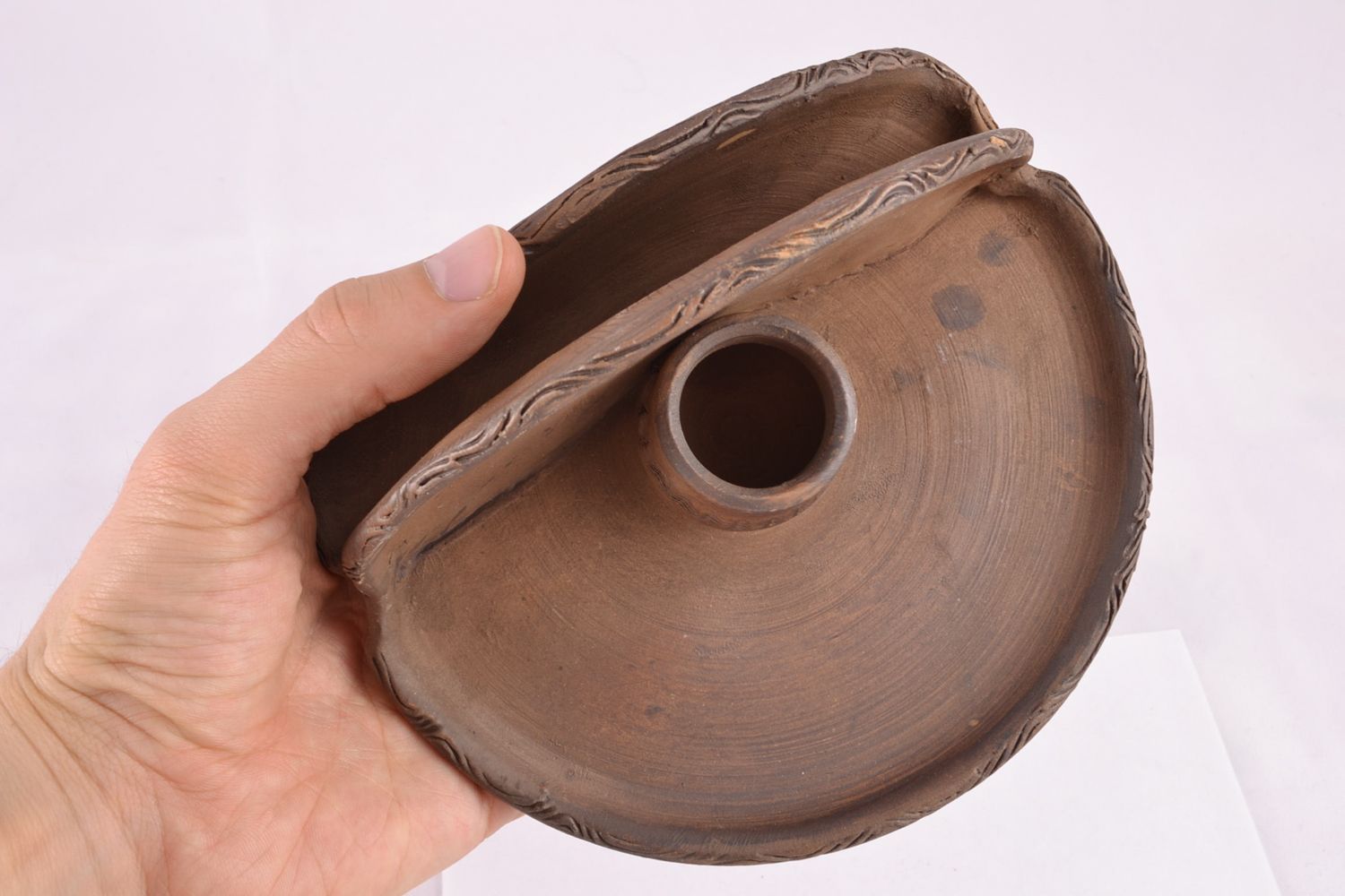 Keramik Serviettenhalter mit Salznapf foto 2
