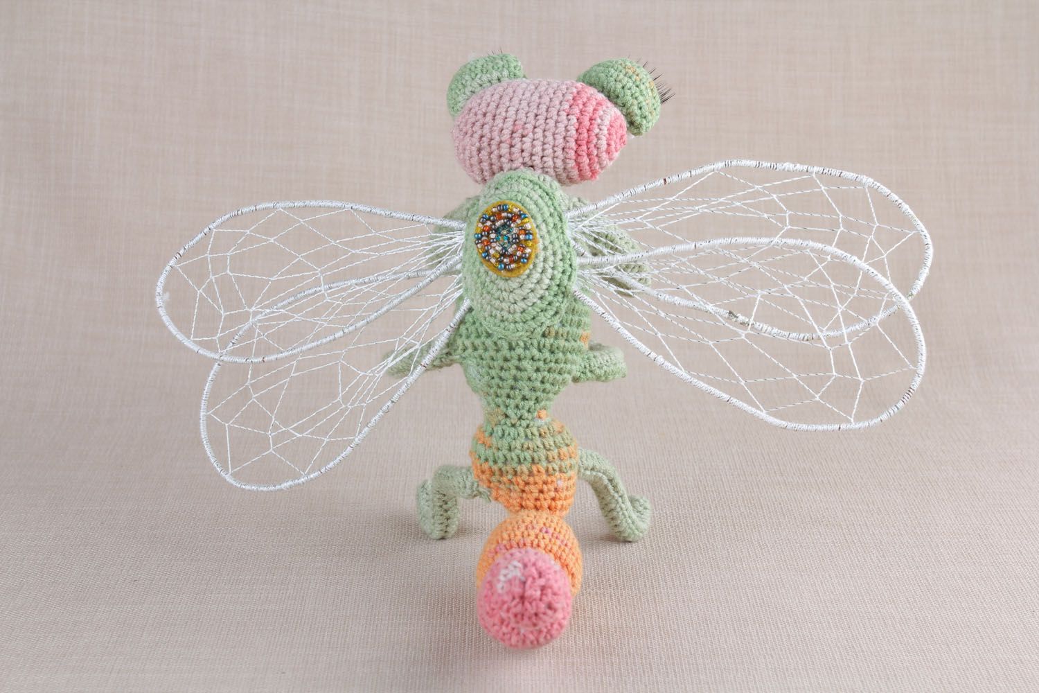Crochet toy Dragonfly photo 3