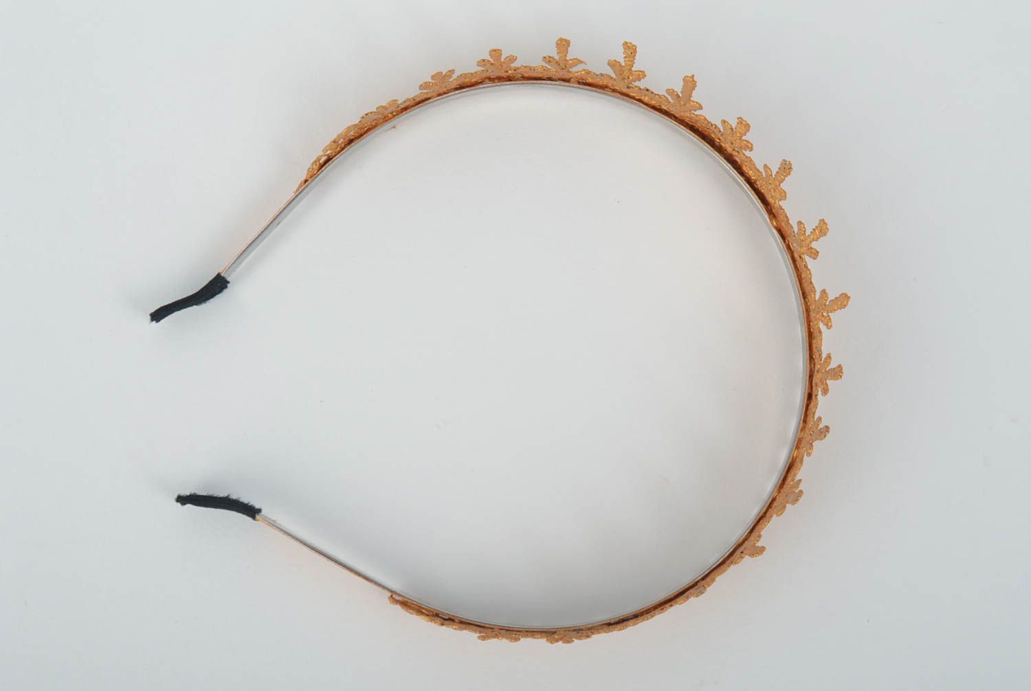 Corona de flores hecha a mano diadema artesanal accesorios para cabello foto 2