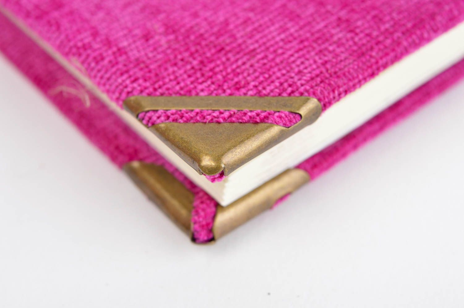 Bloc de notas artesanal rosa con oso libreta personalizada regalo original foto 4