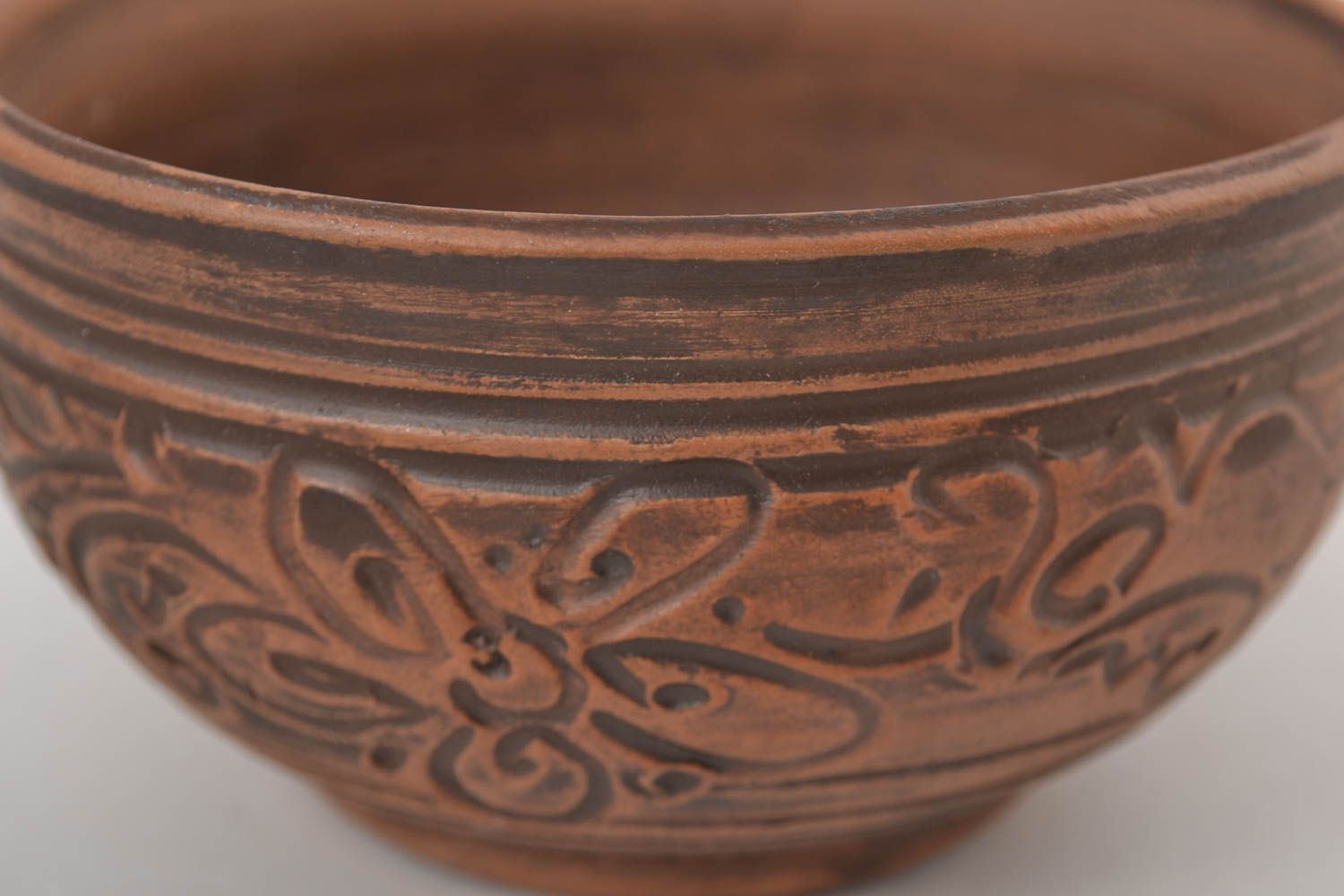 Taza original hecha a mano cerámica artesanal utensilio de cocina estiloso foto 4
