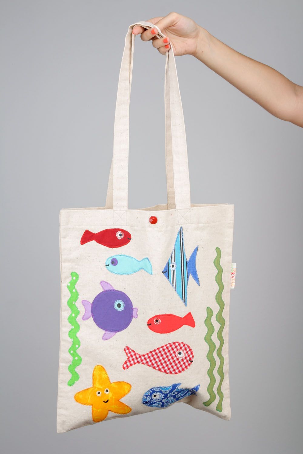 Fabric bag in eco-style photo 2