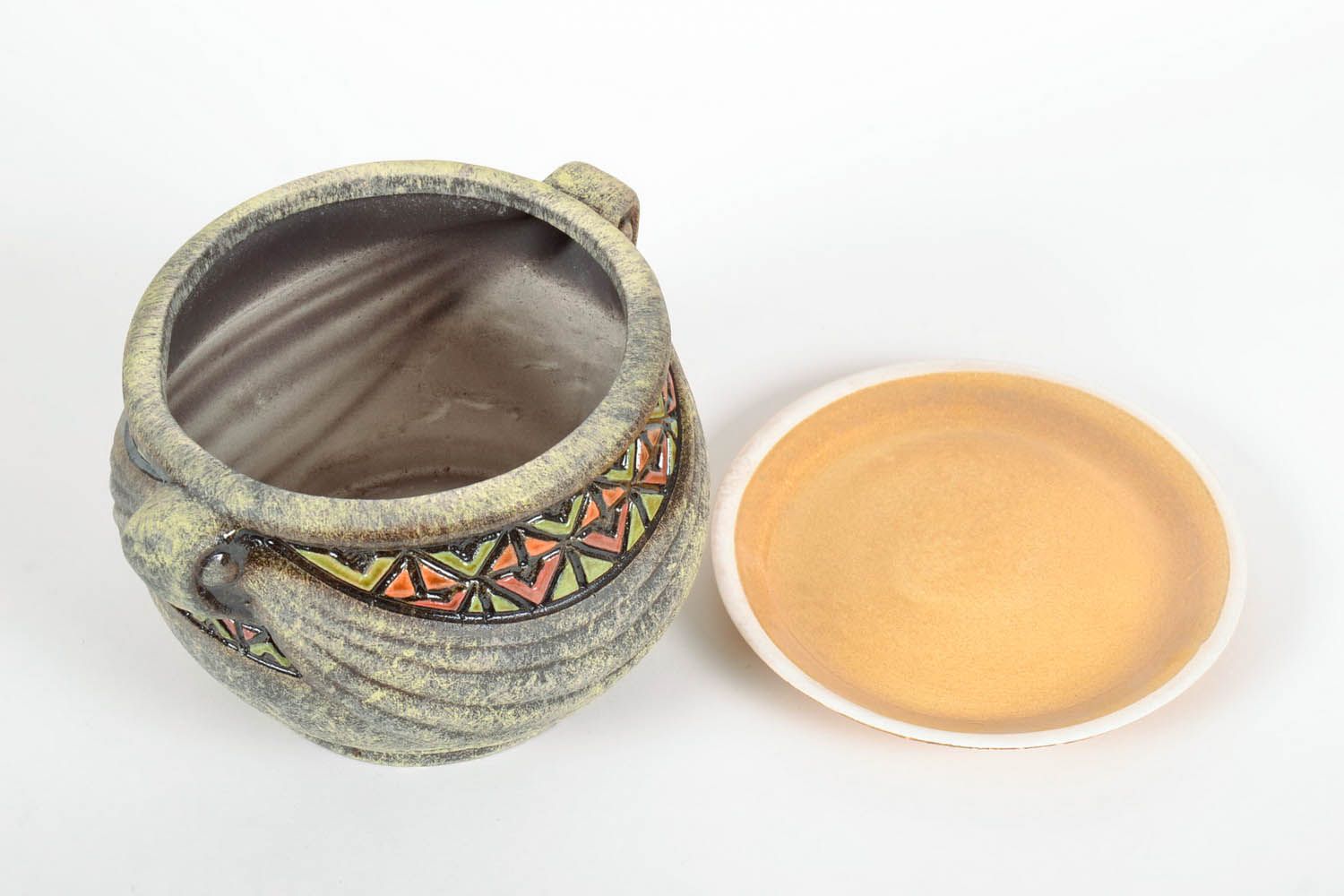 Maceta cerámica para plantas foto 3