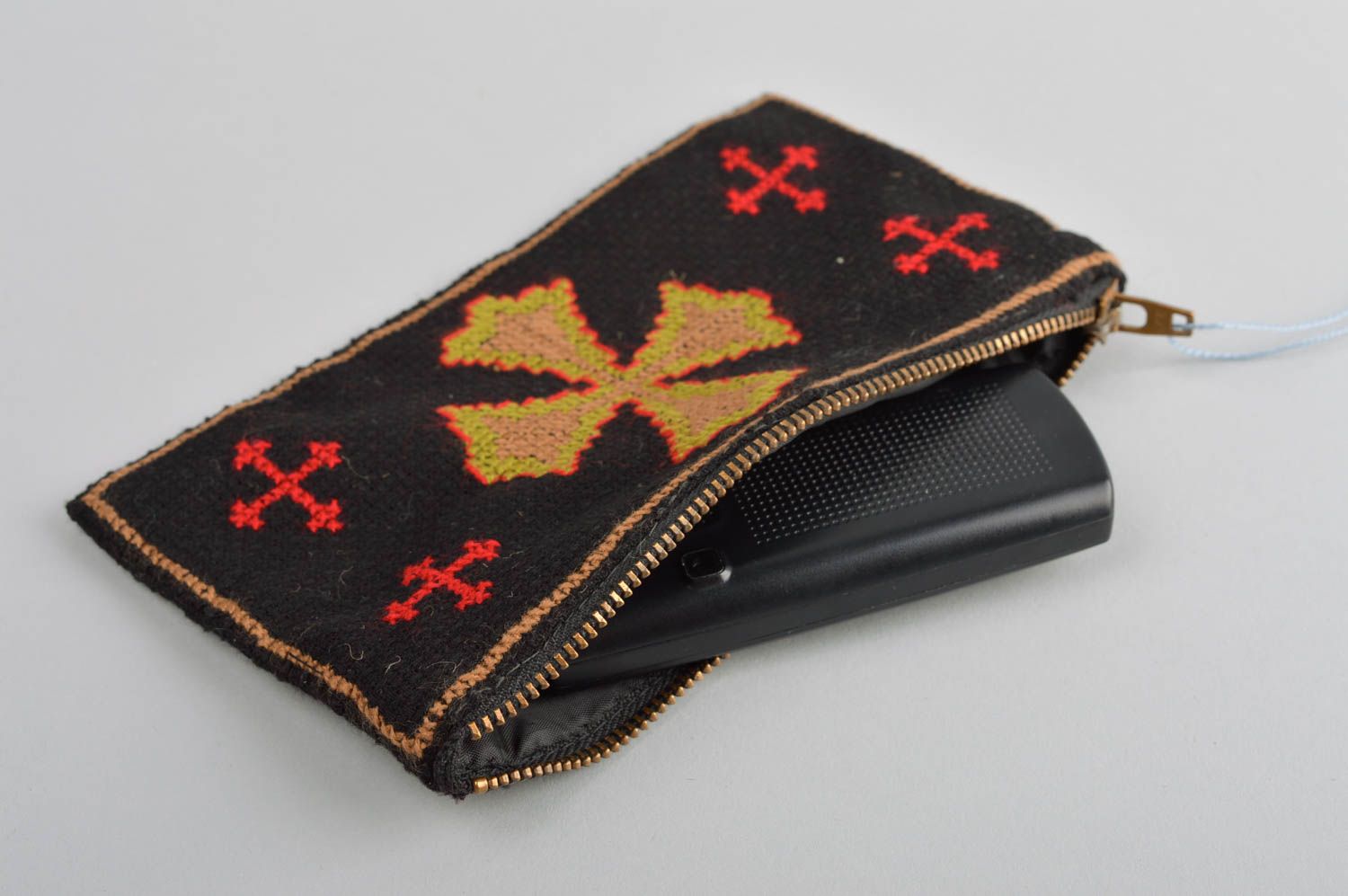Beautiful handmade fabric phone case fashion gadget accessories gift ideas photo 5