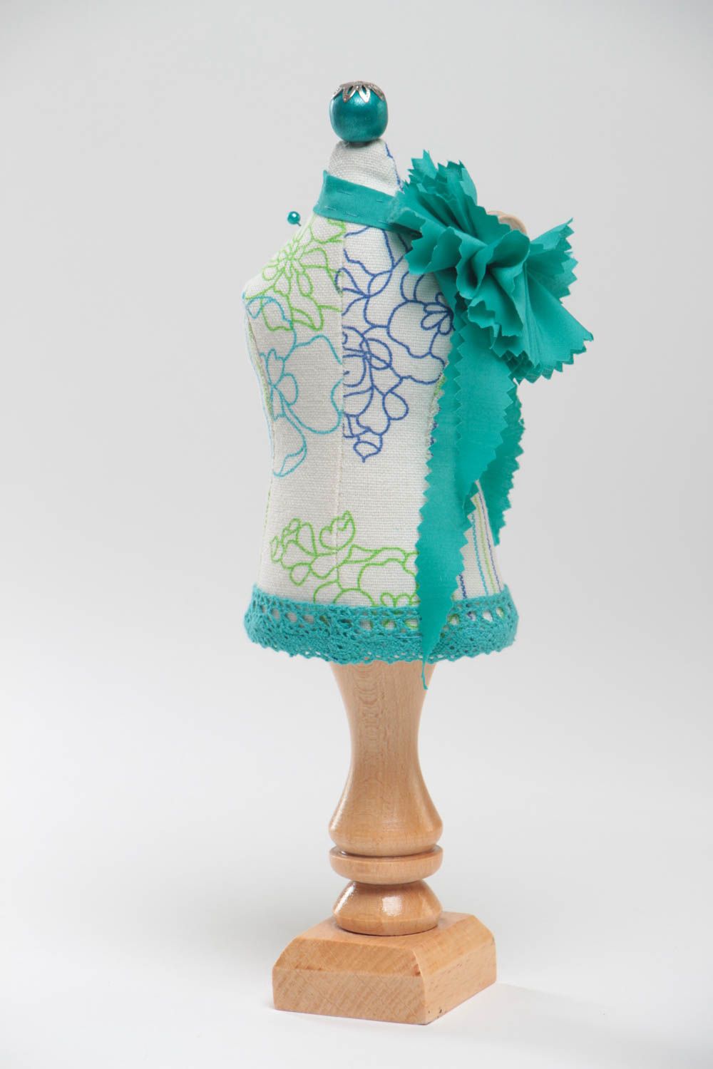Alfiletero original hecho a mano almohadilla para alfileres accesorio de costura foto 4