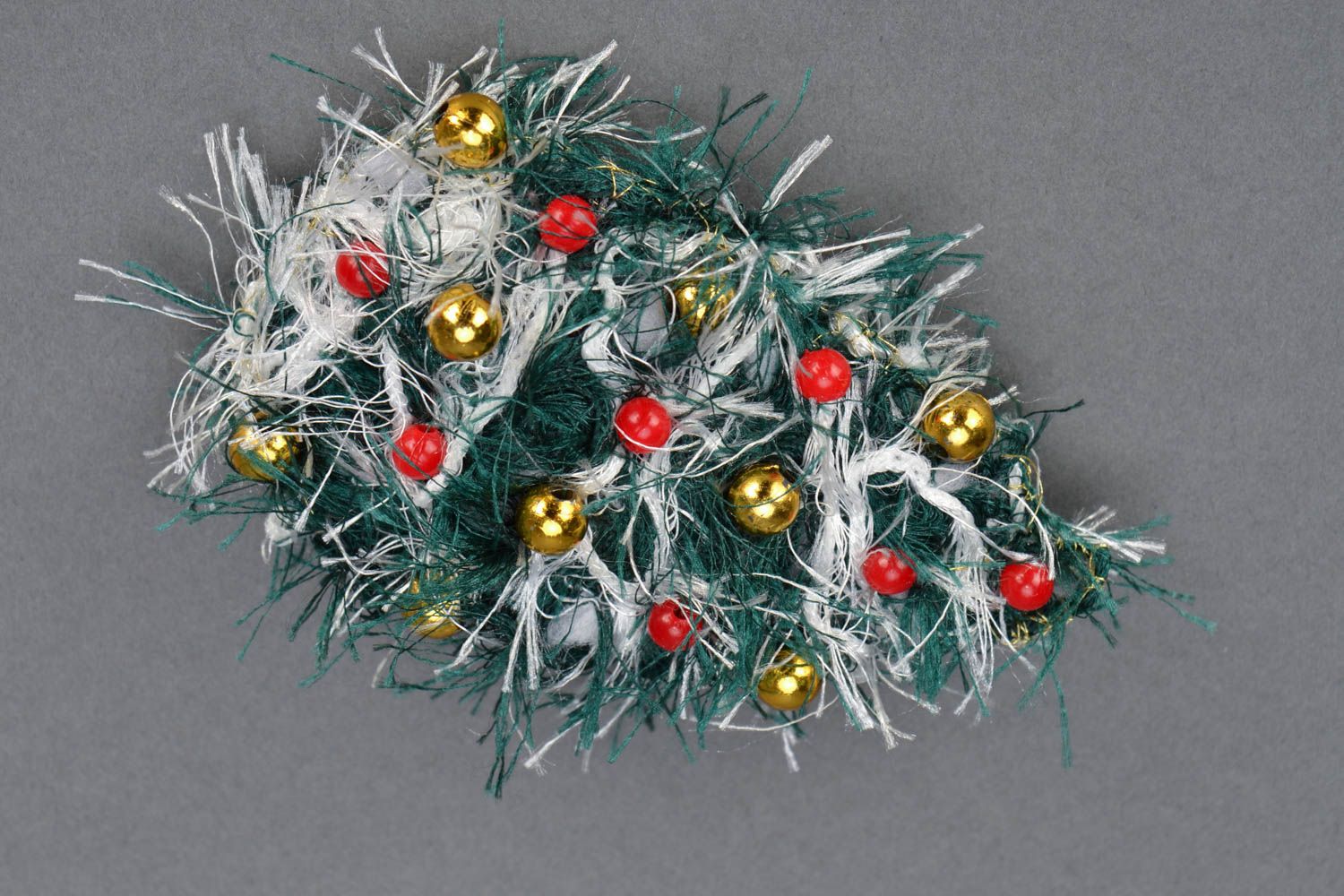 Broche artesanal Árbol de Navidad  foto 2