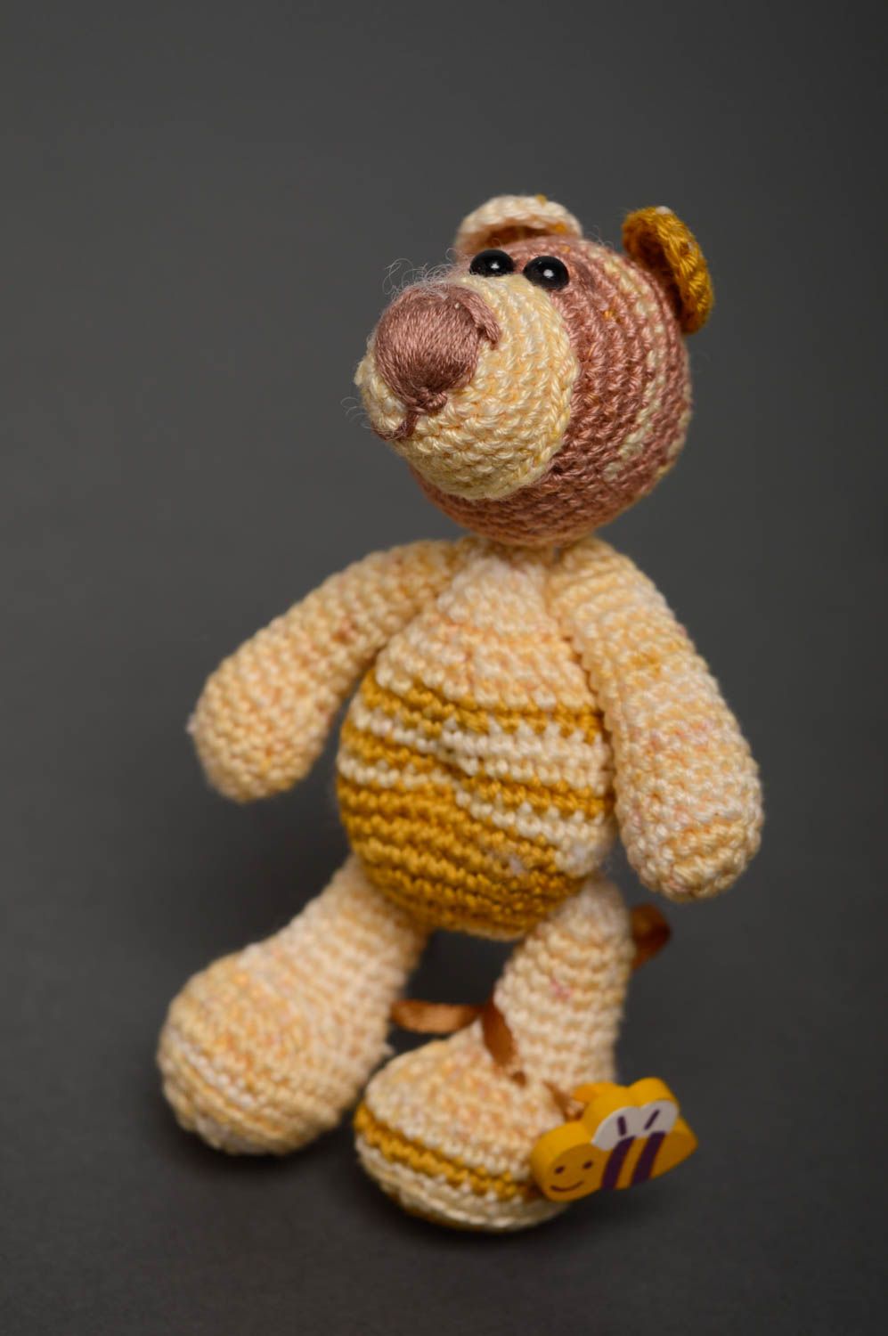 Ours tricoté au crochet fait main  photo 1