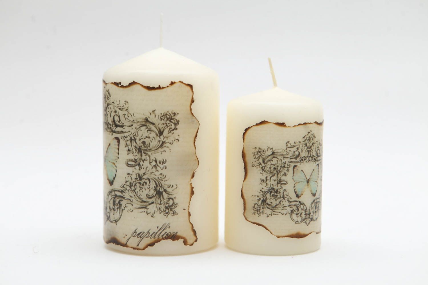 Juego de velas decorativas hechas a mano regalo original decoración de casa foto 5