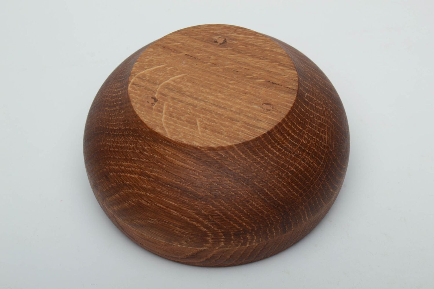 Wooden bowl covered with linseed oil photo 8