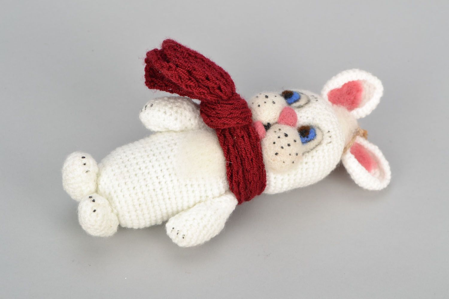 Crocheted toy Hare photo 3