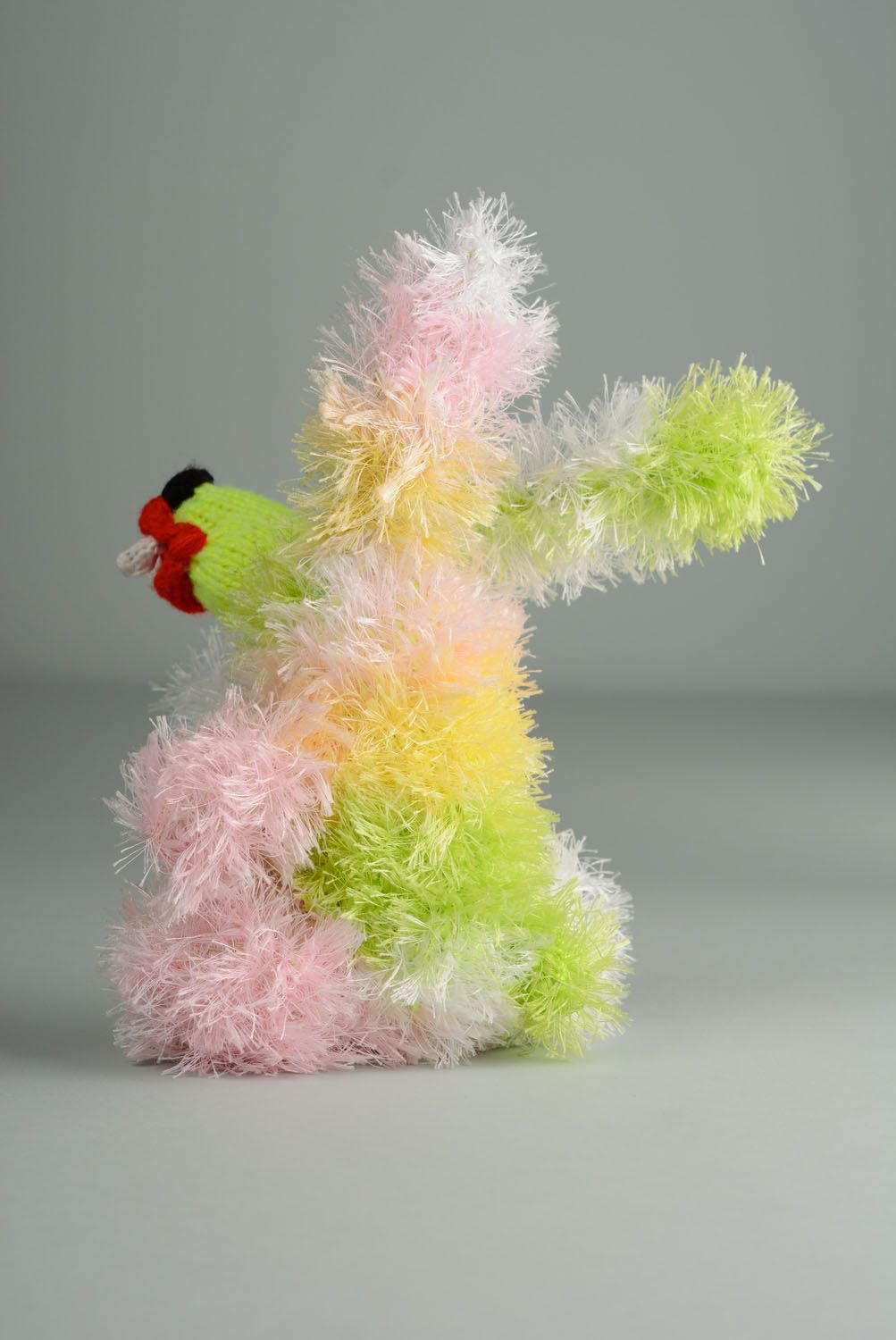 Crochet toy Fluffy Hare photo 4