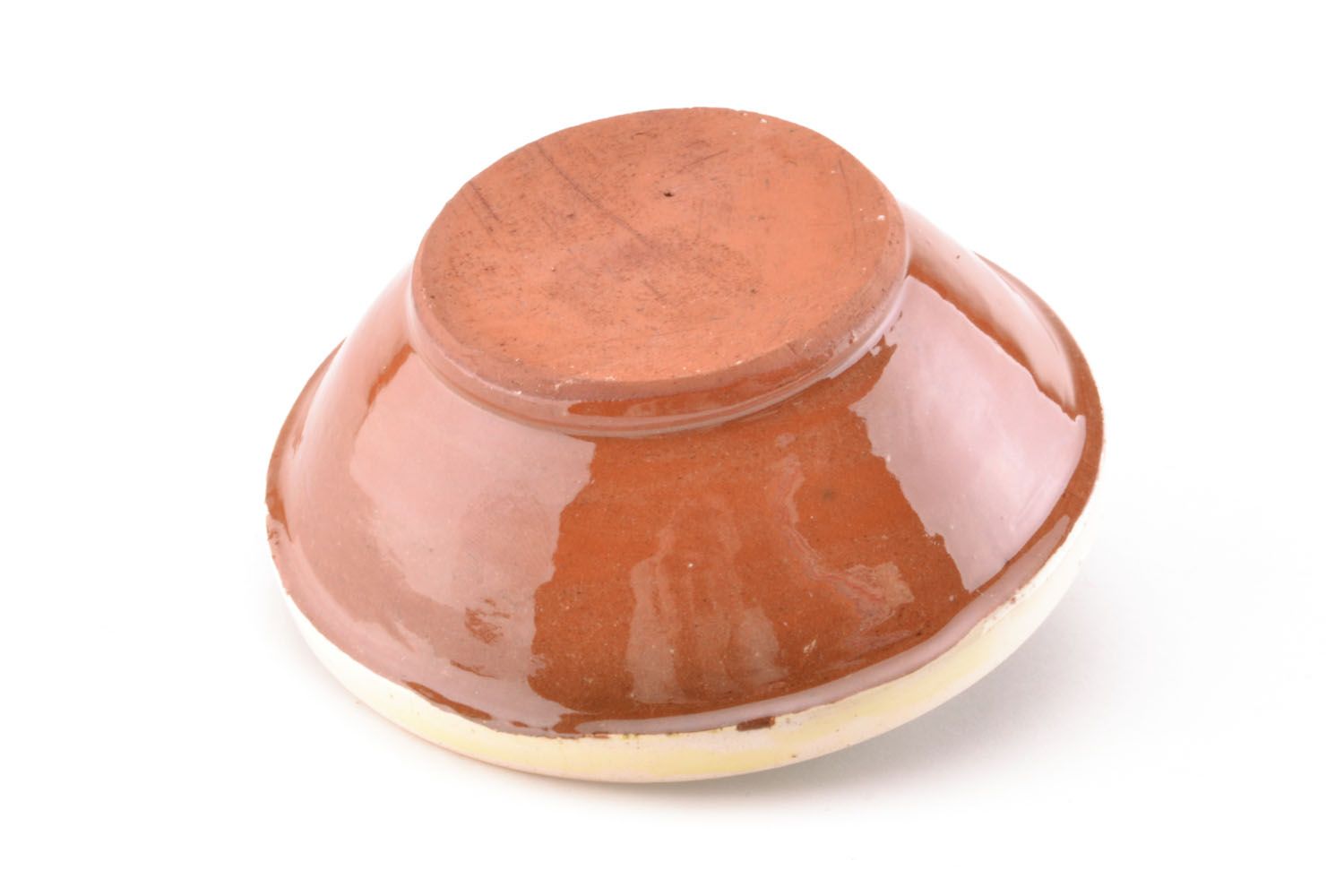Deep ceramic bowl photo 2