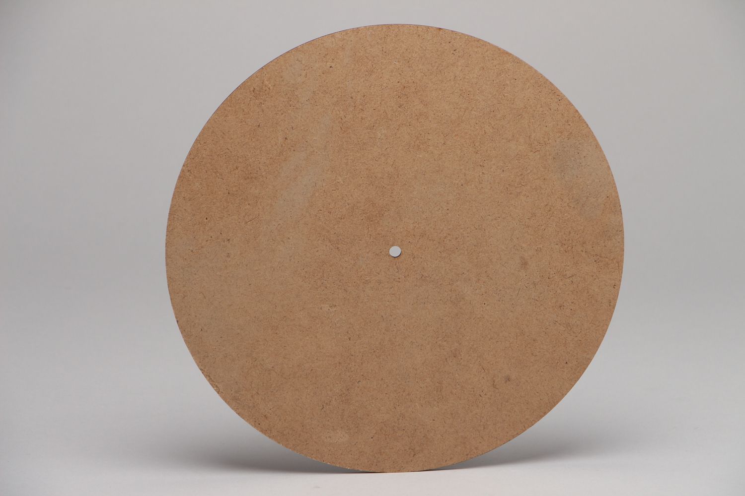 Semilavorato rotondo fatto a mano a forma di cerchio chipboard da dipingere foto 1