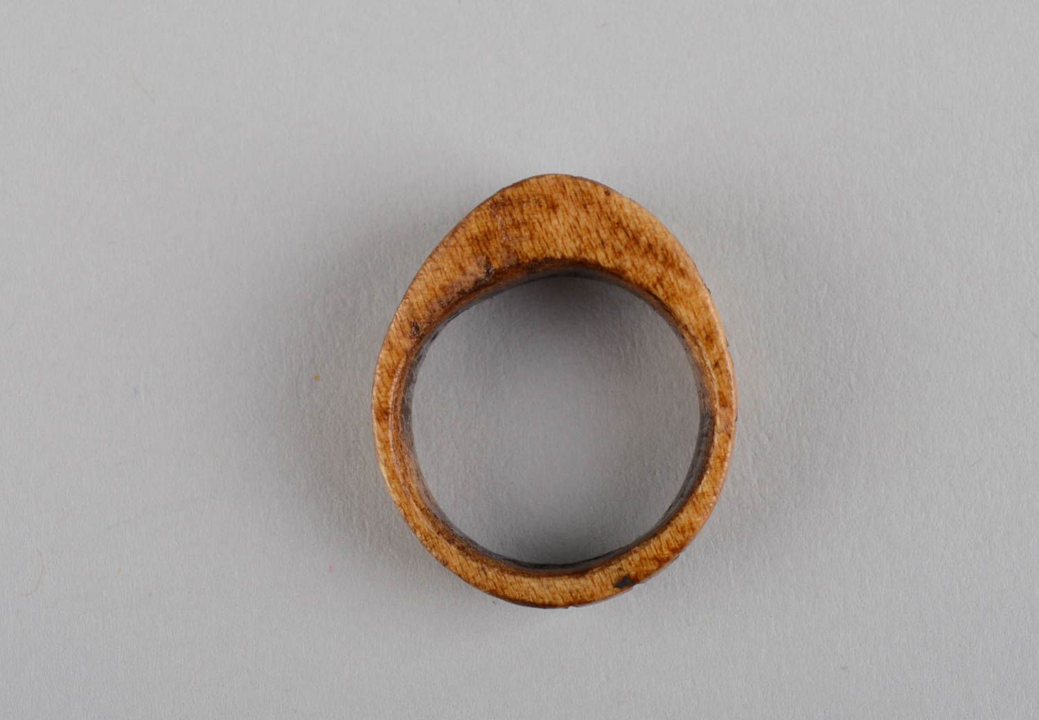 Unusual handmade wooden ring fashion accessories wood craft gifts for her photo 10
