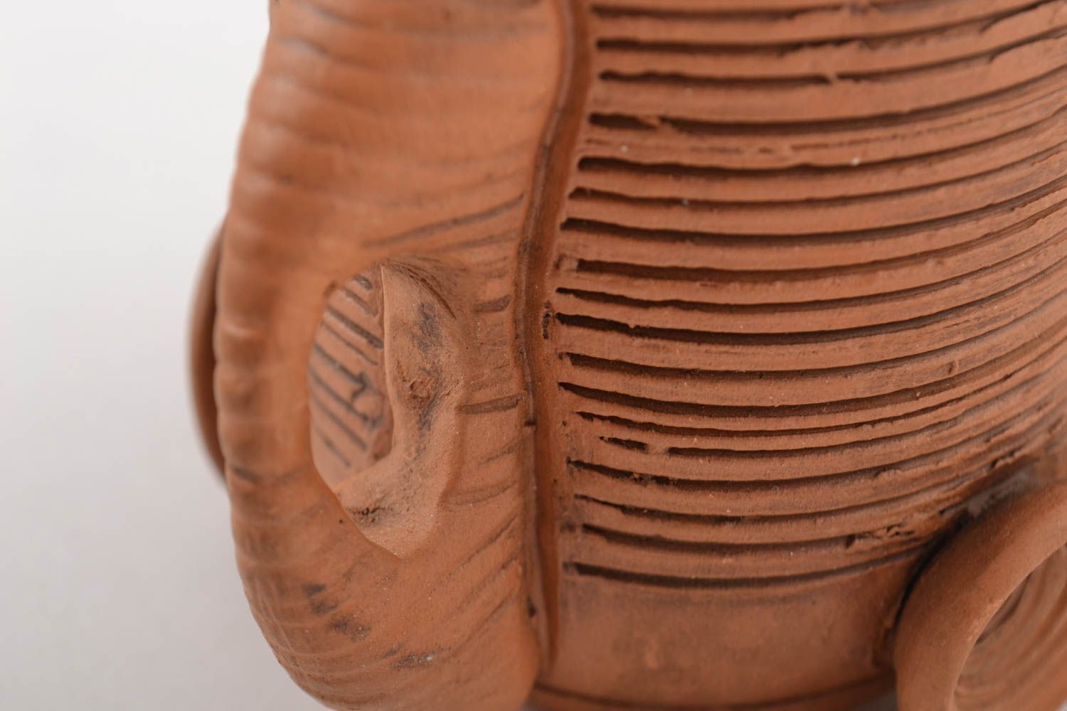 Tazas de barro hechas a mano vajilla de cerámica étnica utensilios de cocina  foto 5