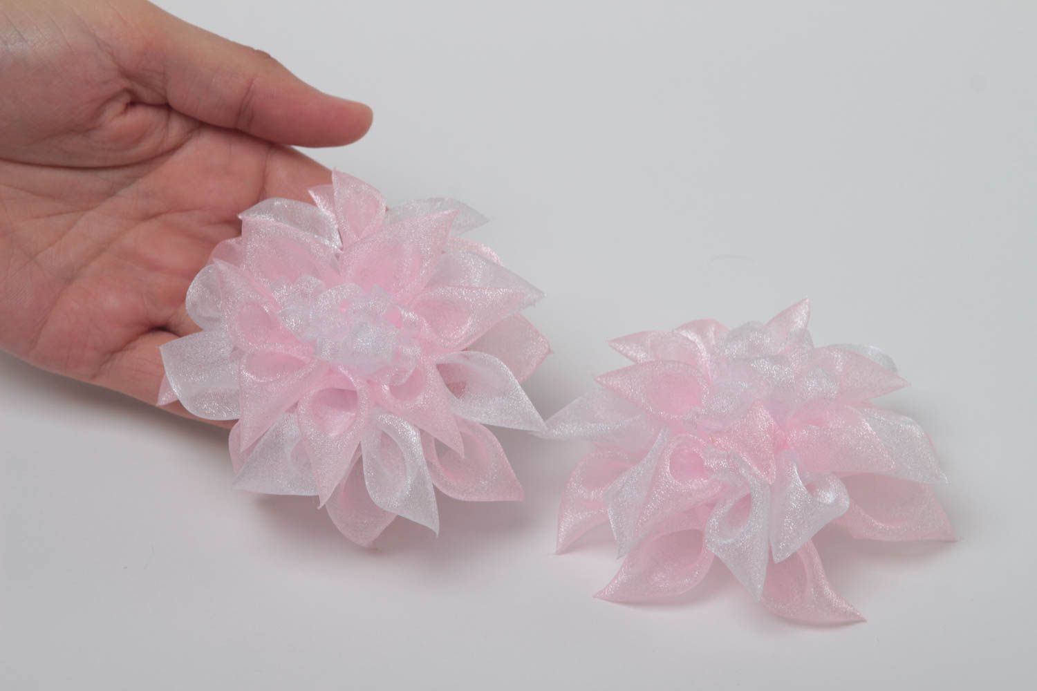 Gomas para el pelo hechas a mano accesorios para niñas regalo original foto 5