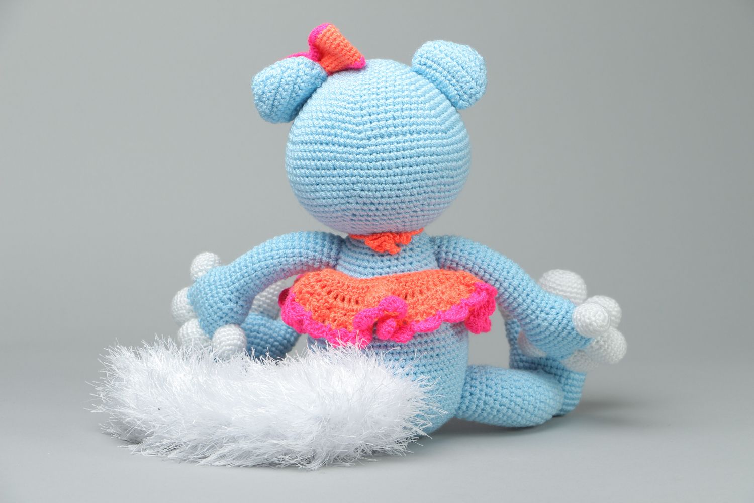 Soft crochet toy Kitty Frosya photo 3