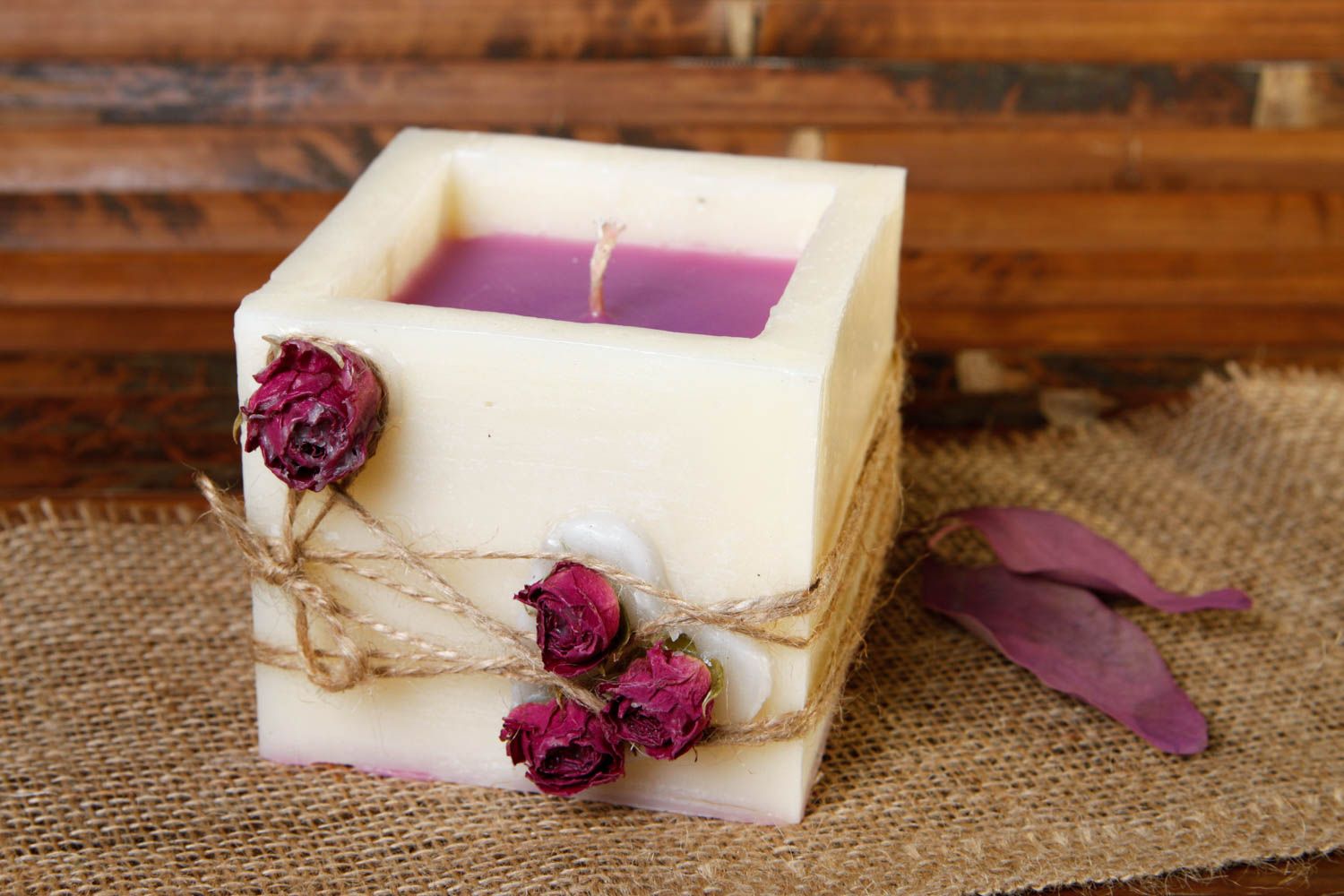 Unusual handmade paraffin candle designs housewarming gifts room decor ideas photo 1