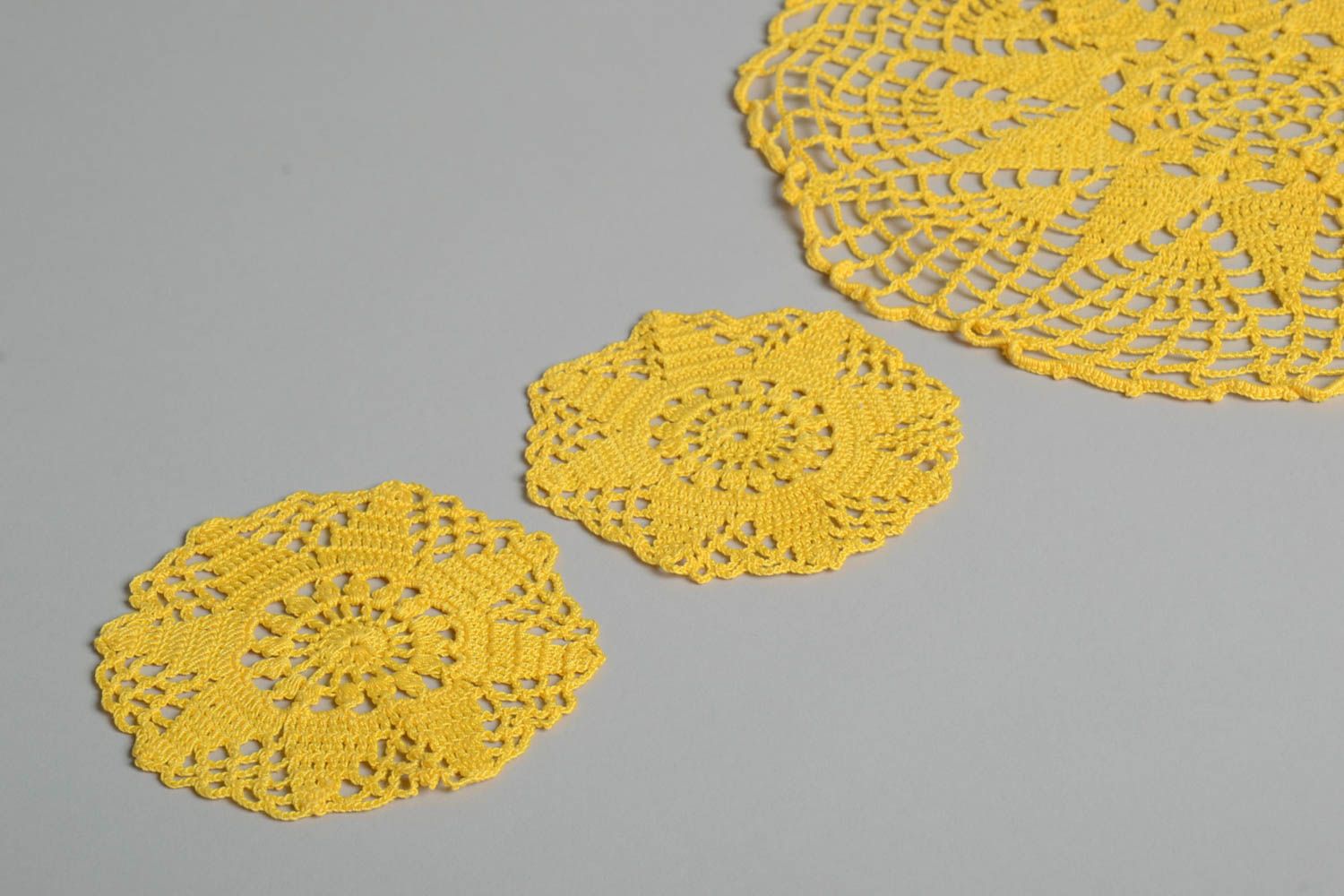 Crocheted napkins lace handmade napkins home decor ideas table napkins photo 4